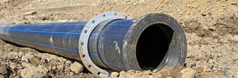 Трубы ПНД с фланцевым соединением в Уфе